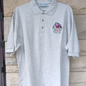 2010 Manx Racing Bike Grand Prix Gray Polo Shirt